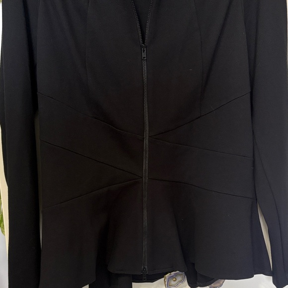 CAbi Black Crewneck Top with Branded Neck Label - Picture 4 of 4